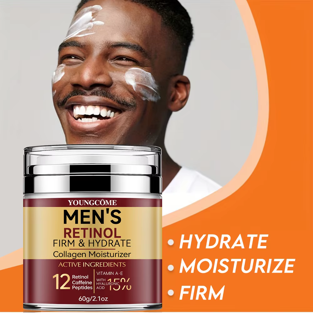 Crème pour le visage raffermissante au rétinol pour homme