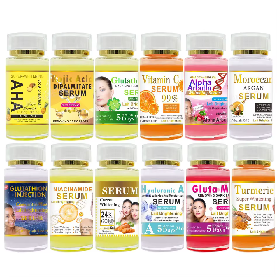 Sérum pour le visage, huile de vitamine C