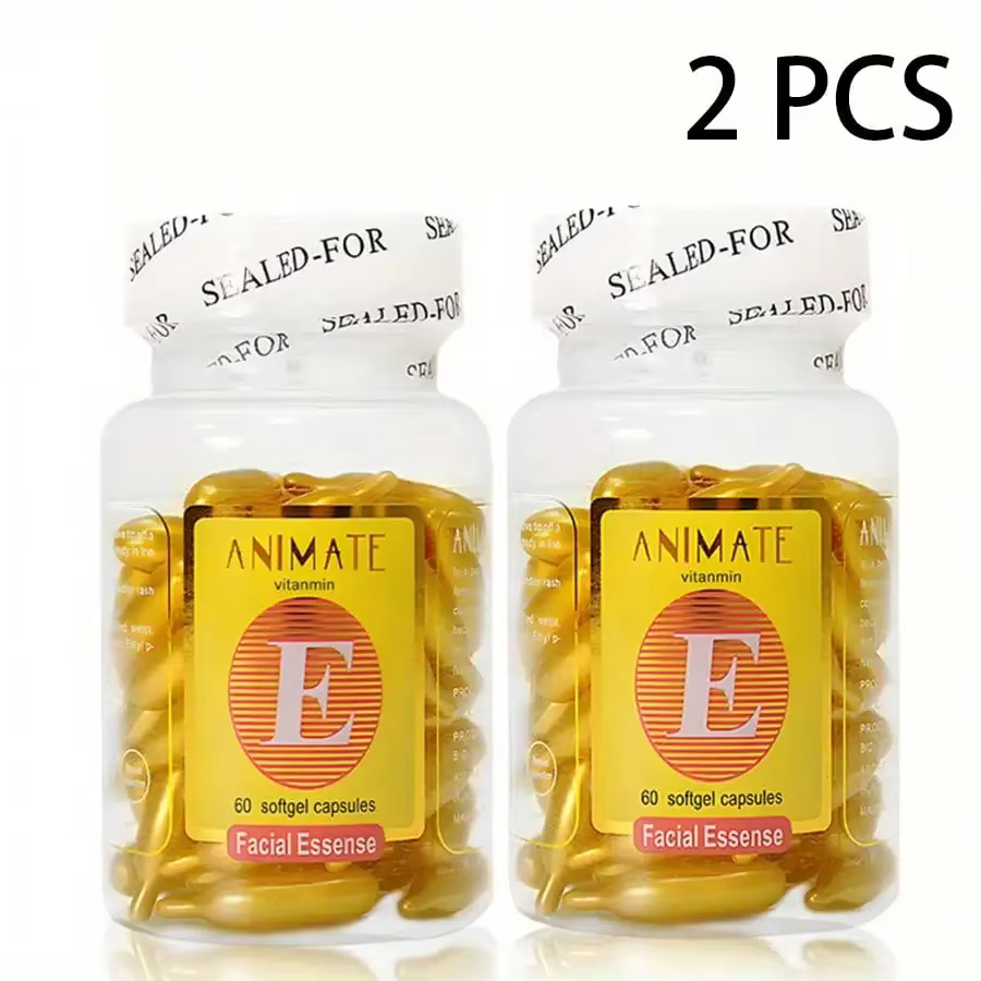 Capsules d'essence hydratante de vitamine E