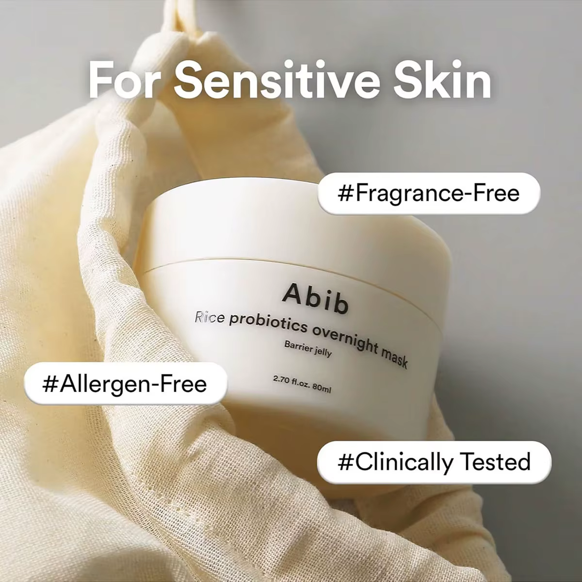 Masque de nuit Abib Rice Probiotics Barrier Jelly
