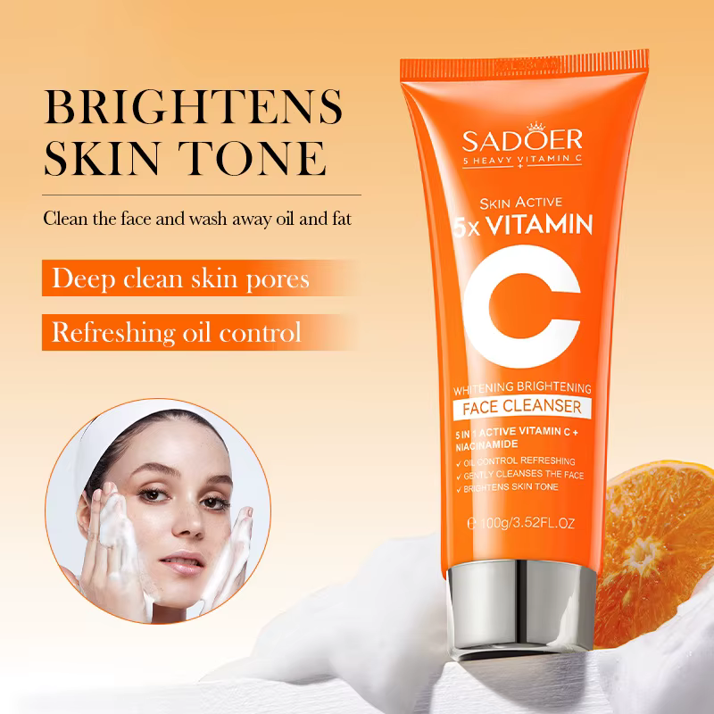 Nettoyant pour le visage à la vitamine C