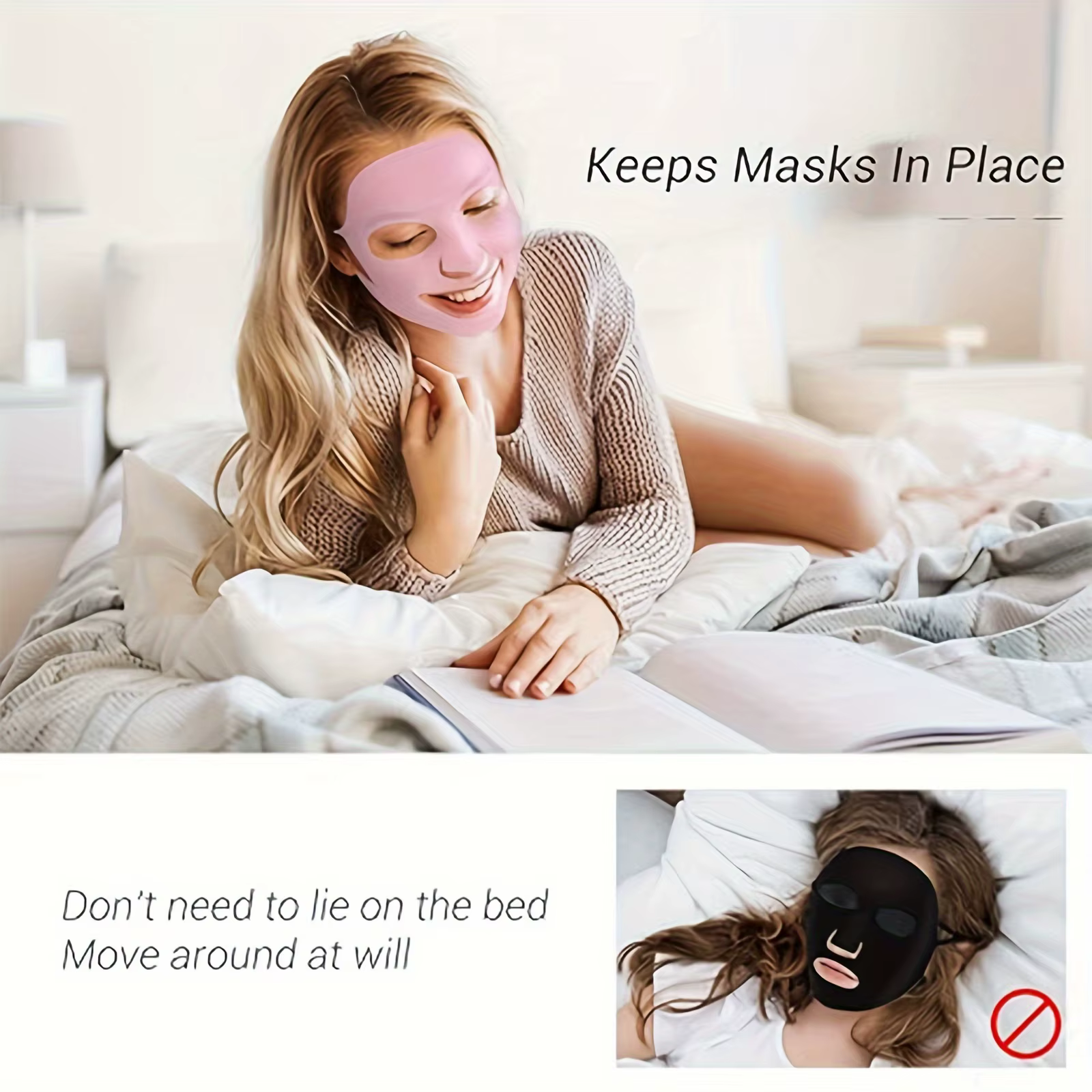 Masque Facial 3D en Silicone