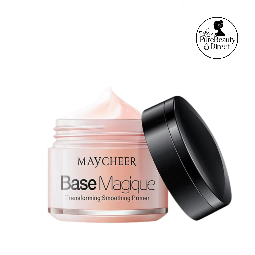 MAYCHEER Base Magique Transformante Lissante Crème de Maquillage Hydratante Unifiante Éclaircissante pour les Pores et le Teint