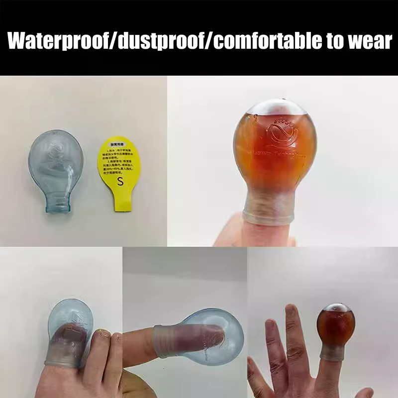 Potion de trempage pour les blessures des orteils et des doigts, douche des plaies, housse de protection étanche, outil de soins des pieds pour hommes et femmes