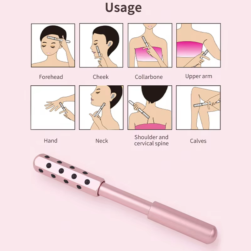 Masseur à rouleaux pour le visage
