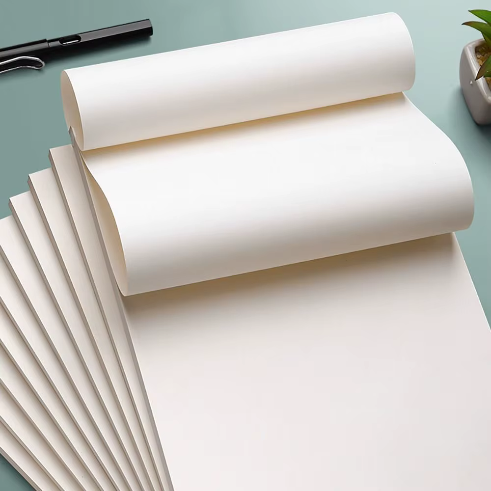 40/100 feuilles de papier à tirage vierge grilles/blanc A4/B5 papier de calcul Beige Protection des yeux papier arithmétique école bureau