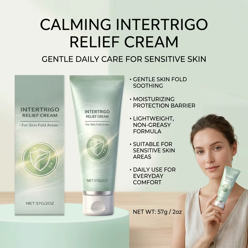 Crème hydratante apaisante et lissante pour la peau