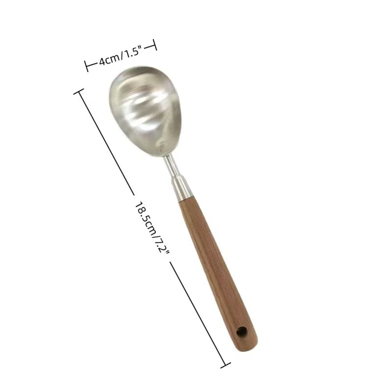 Cuillère à glace et diviseur de fruits tout-en-un en acier inoxydable durable pour les amateurs de desserts