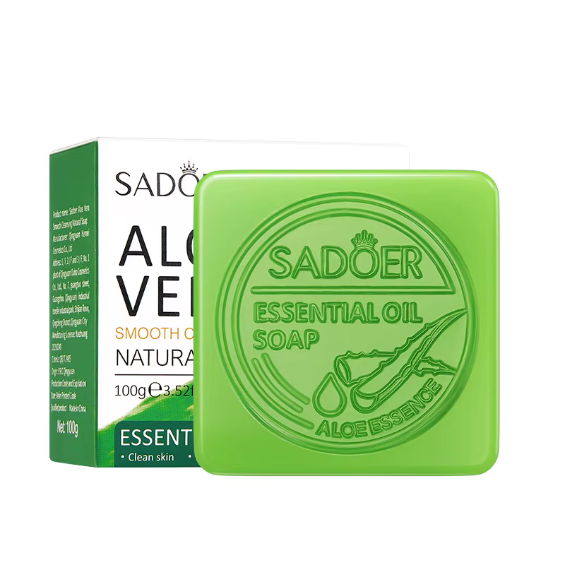 Savon naturel nettoyant lisse à l'aloe Vera