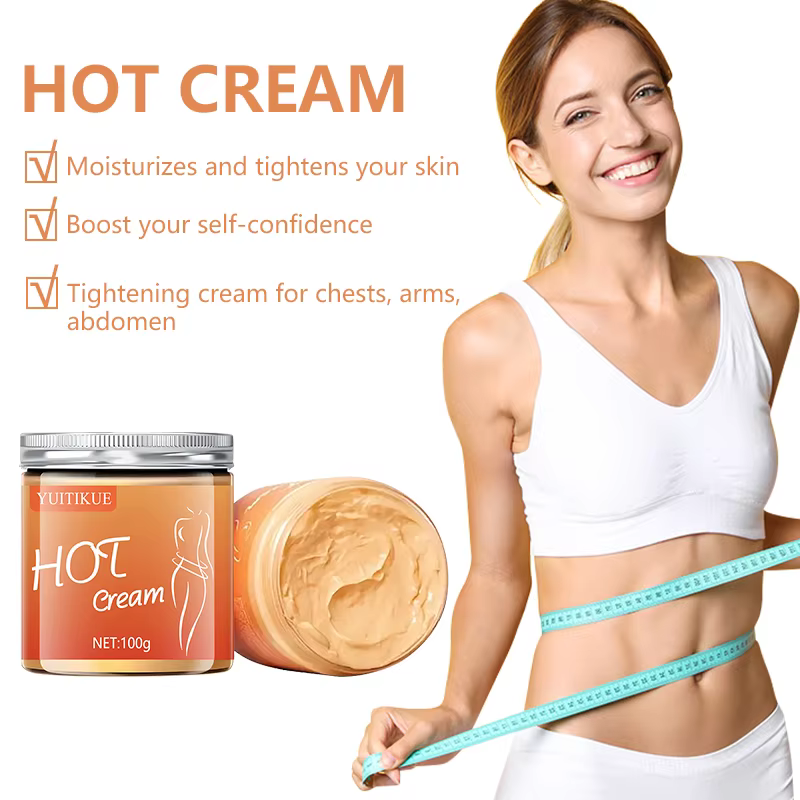 Crème de massage à compresse chaude hydratante pour le corps