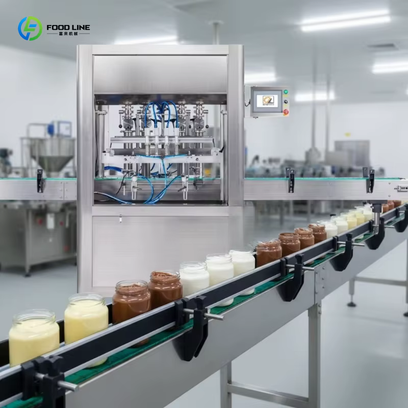 Machine de remplissage automatique de crème au chocolat et au beurre personnalisée, équipement de haute précision