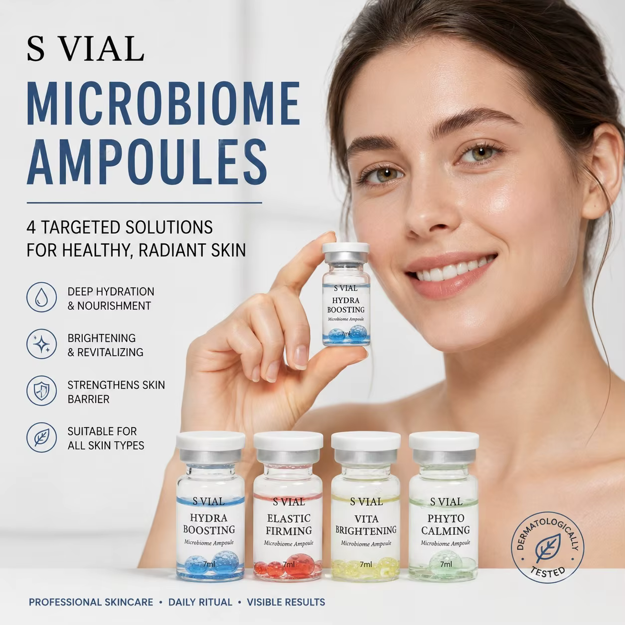 Sérum anti-âge probiotique PDRN