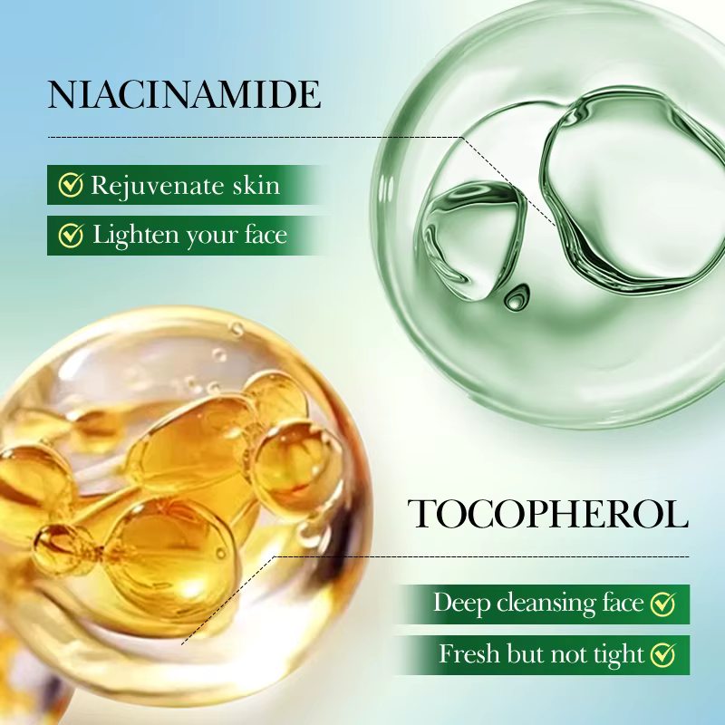 Ensemble de soins pour la peau du visage nettoyant