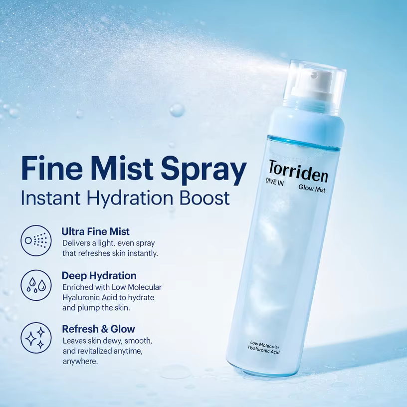 Brume hydratante coréenne Torriden Cica Cream Mist pour le visage avant le maquillage, spray hydratant éclatant à la crème, brume fine pour une hydratation profonde