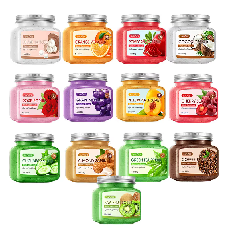 Gommage corporel 350g, nettoie le corps