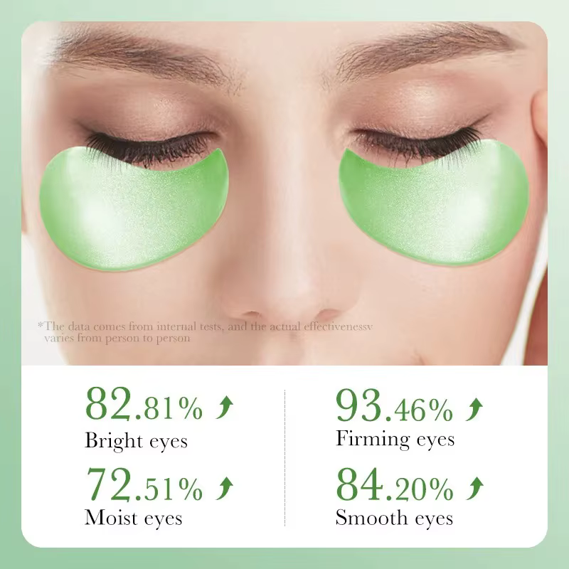 Masque pour les yeux au collagène à l'aloe Vera