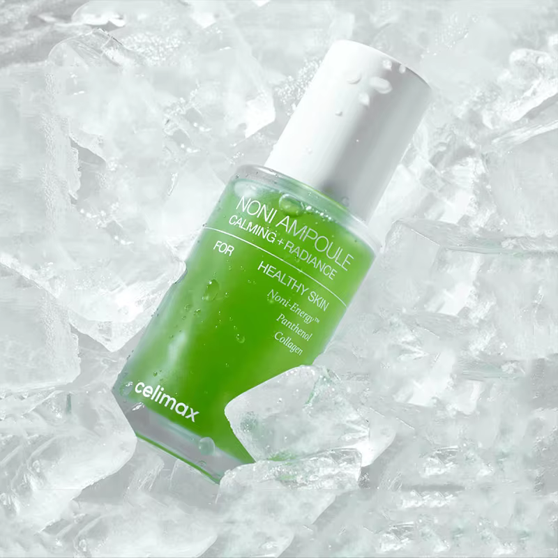 Sérum Visage Celimax à l'Extrait de Noni – Essence Nourrissante Coréenne Anti-rides Hydratante Atténuant les Ridules – Ampoule Énergisante pour Soins de la Peau