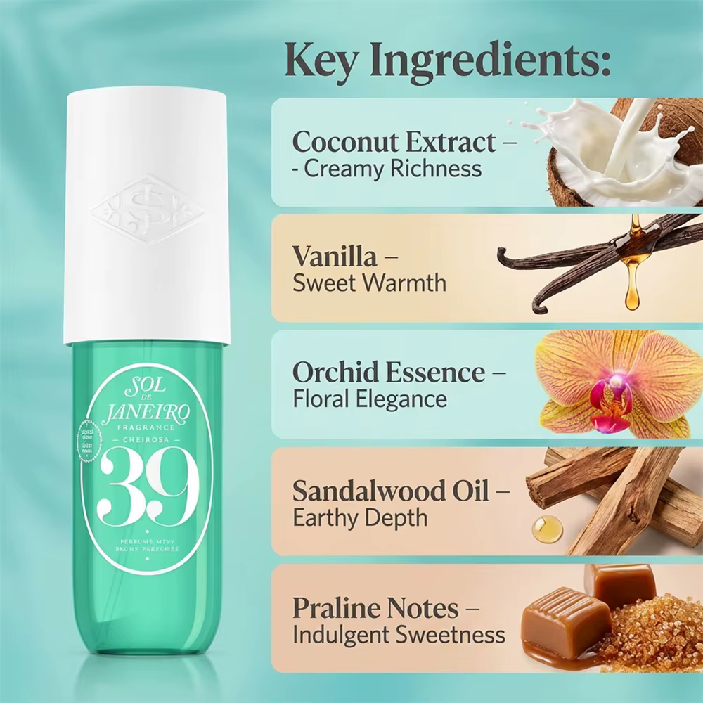 Brume parfumée Sol De Janeiro 39 90 ml