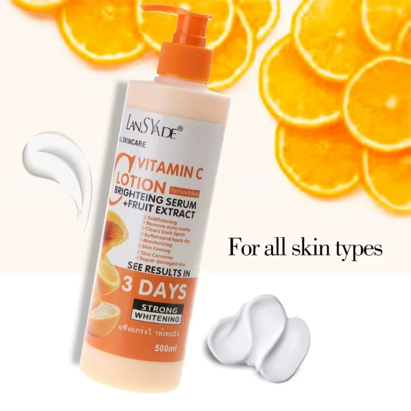 Lotion Corporelle Hydratante et Nourrissante à la Vitamine C
