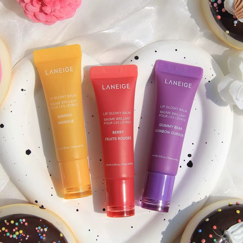 Laneige beurre de fruits bonbons sucrés Essence beignet léger hydratation brillant à lèvres huile rouge