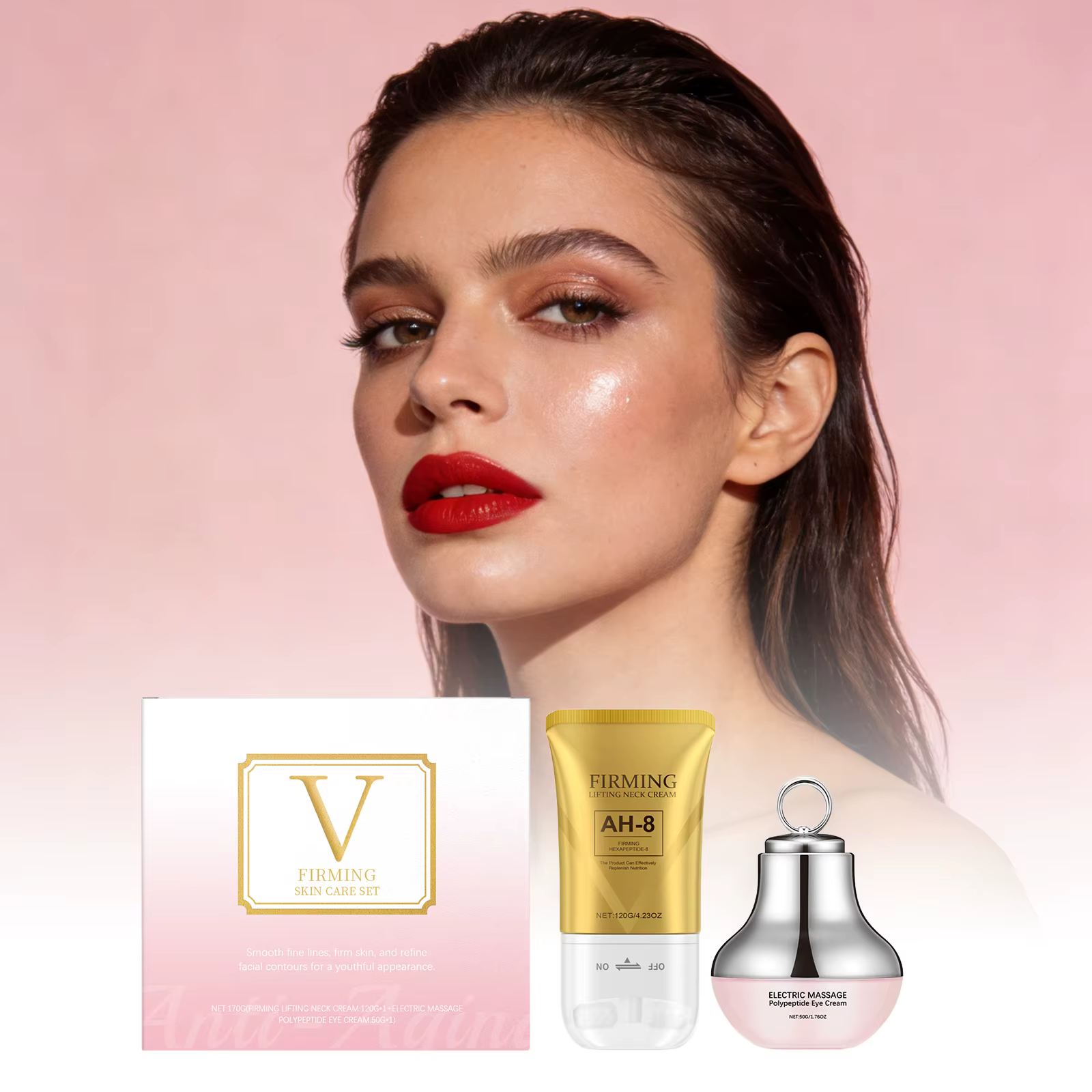 Kit de Soin Raffermissant Visage : Resserre la Peau des Yeux