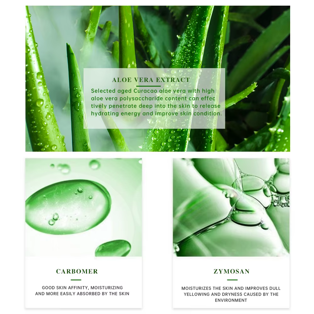 Gel hydratant à l'aloe Vera