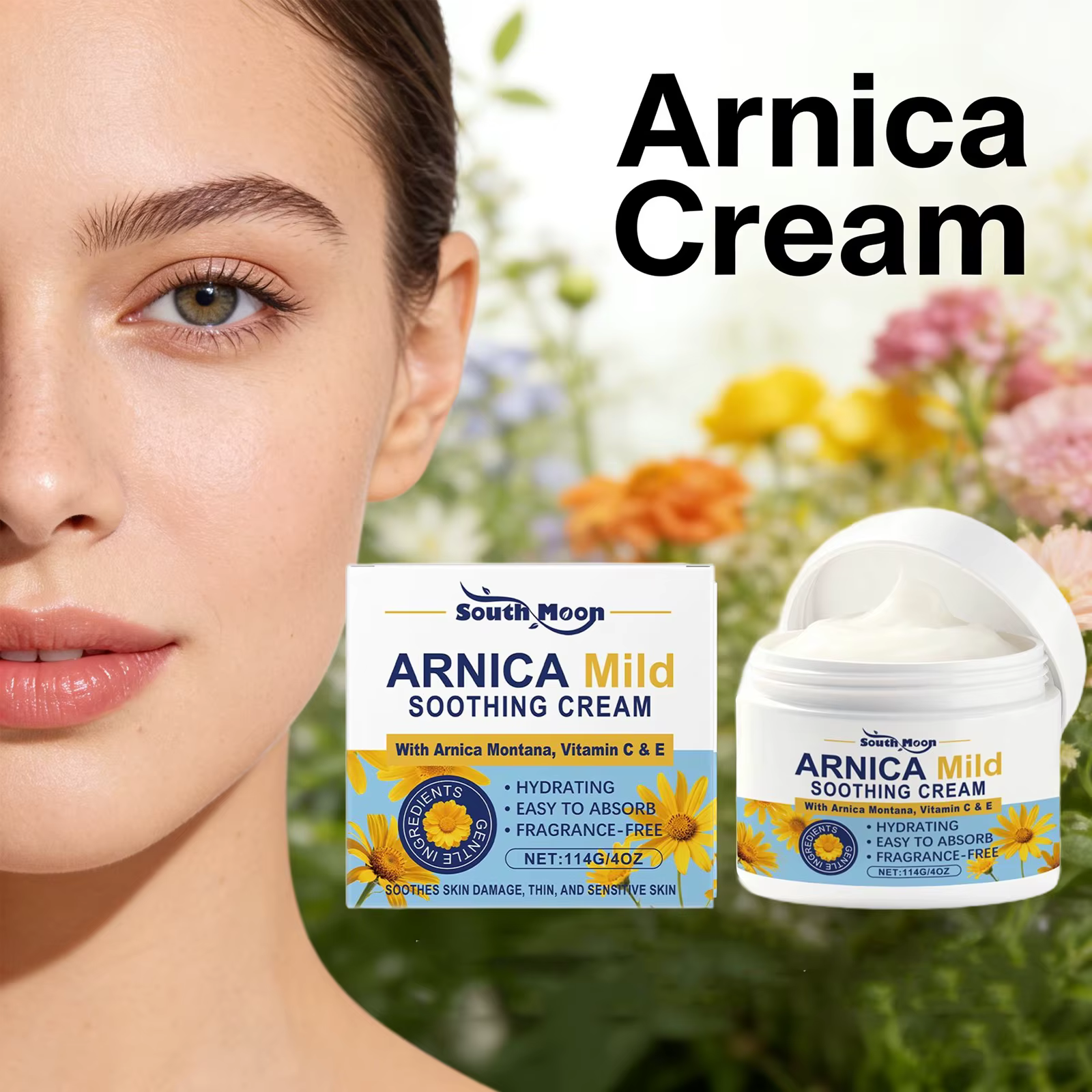 Crème apaisante et réparatrice