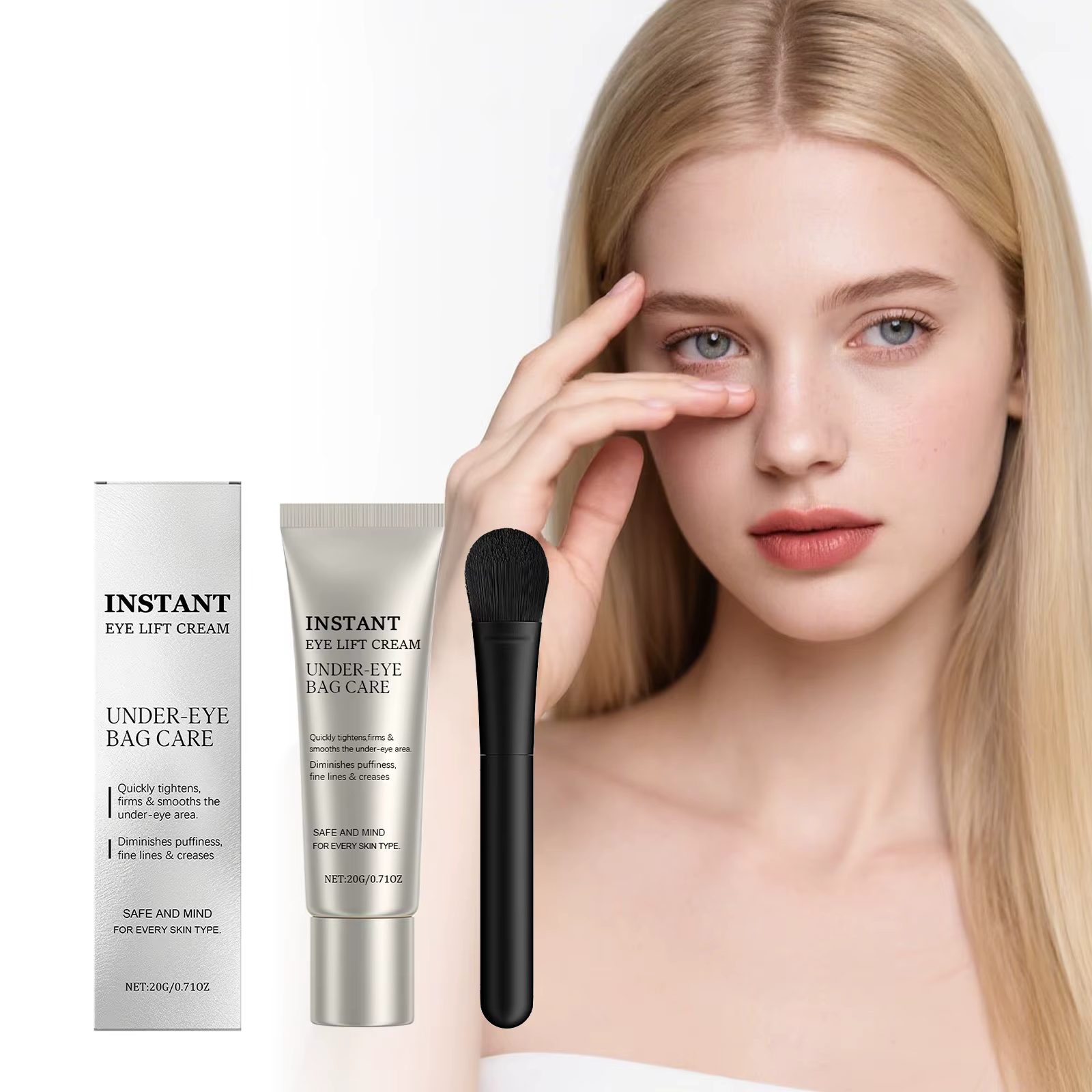 Crème liftante pour les yeux