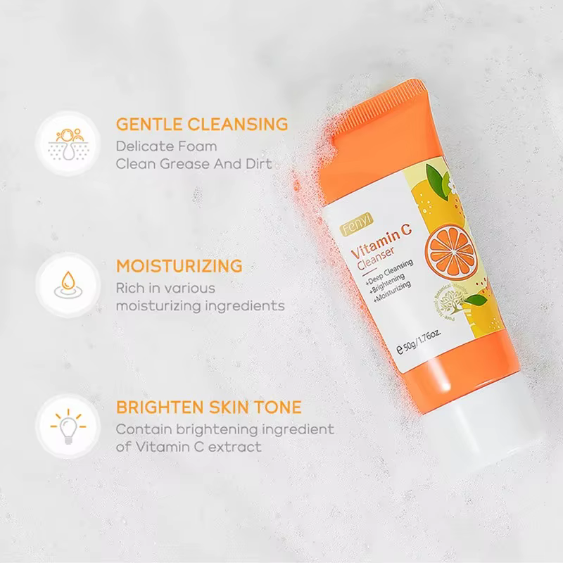 Nettoyant pour le visage à la vitamine C