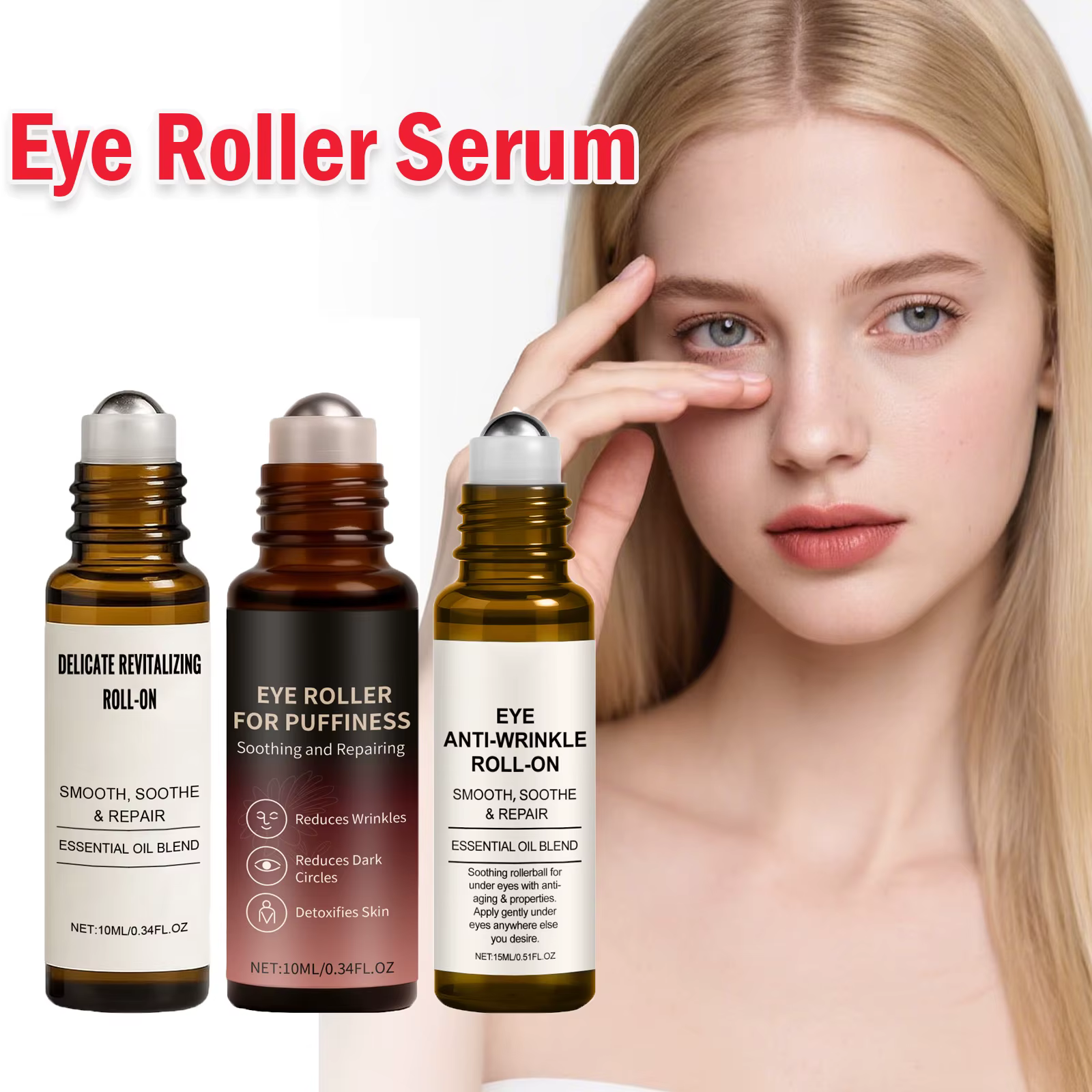 Sérum à rouleau pour les yeux