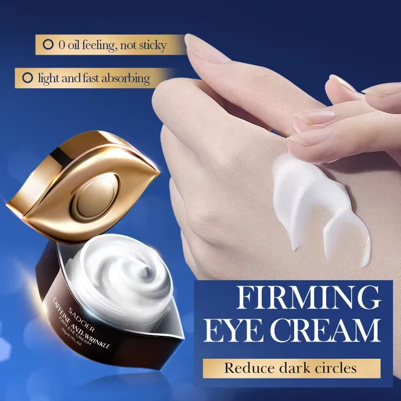 Crème pour les yeux à la caféine