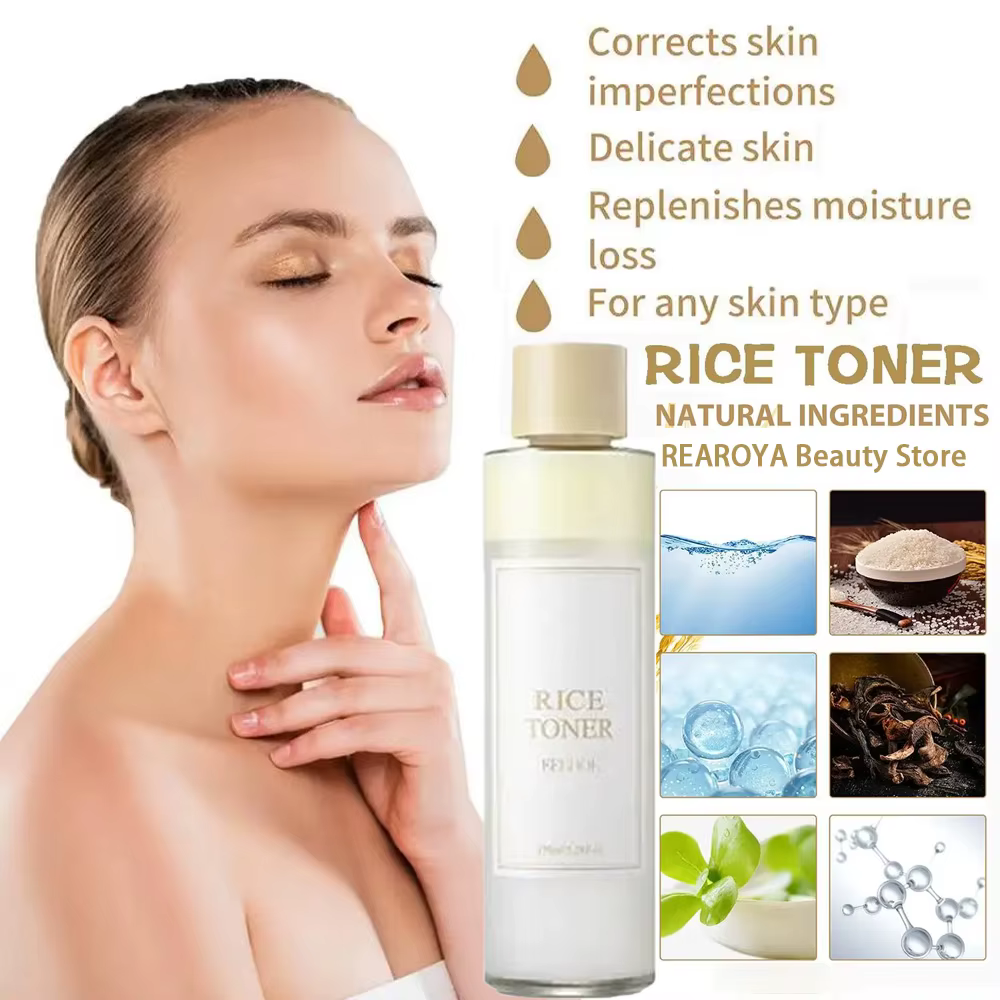 Toner de riz hydratant et raffermissant pour la peau