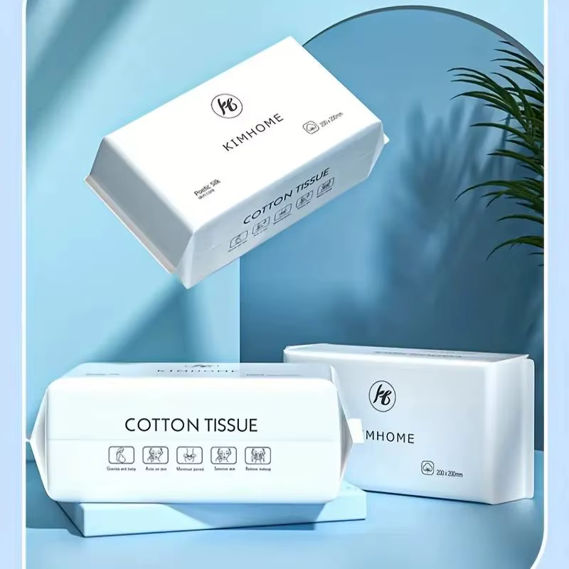 100 lingettes nettoyantes pour le visage ultra douces