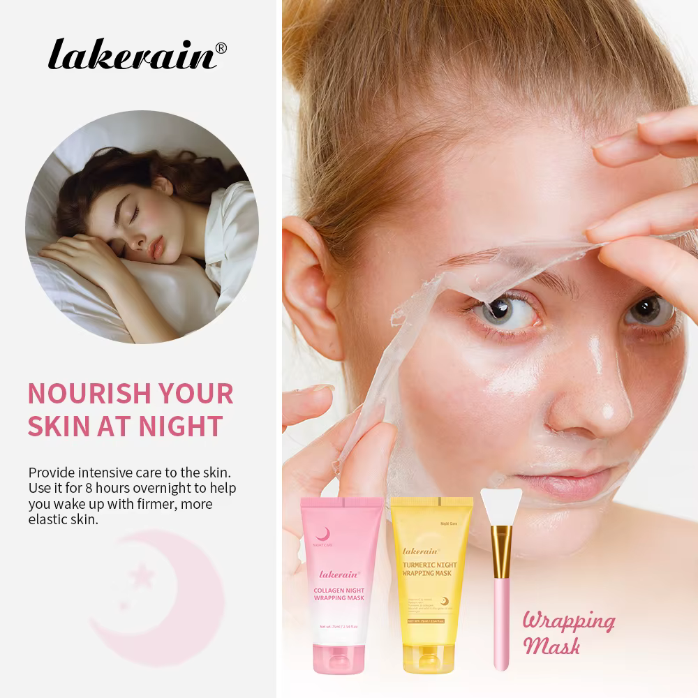 Masque d'emballage de nuit brillant