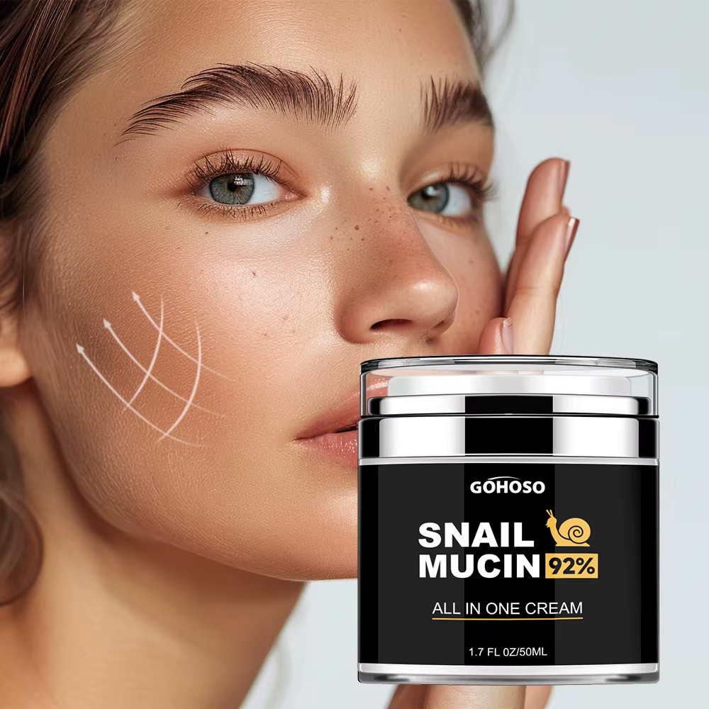 ENVISHA soins de la peau escargot Mucus crème pour le visage raffermissant blanchissant Anti-âge hydratant