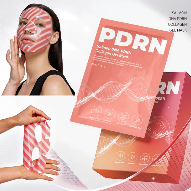 Masque facial au collagène et ADN de saumon PDRN