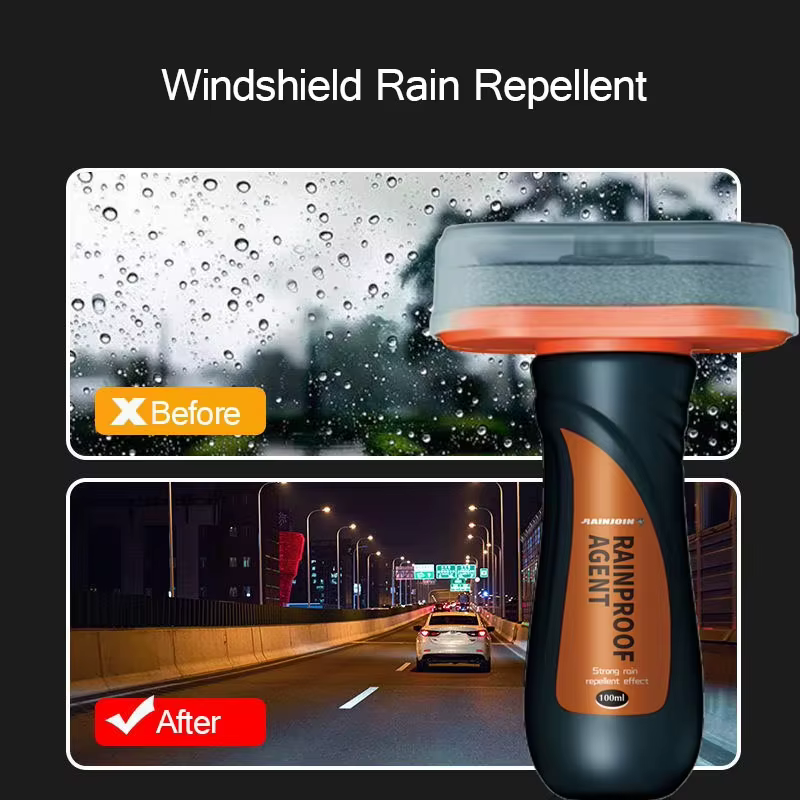 Nettoyant pour vitres de voiture, revêtement hydrofuge, anti-buée pour vitres de voiture, éliminateur de film gras, nettoyant pour pare-brise de voiture, anti-pluie pour voitures
