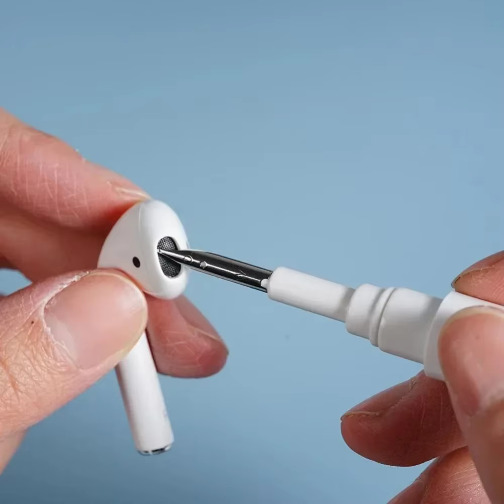 Brosse pour écouteurs 3 en 1, outil de nettoyage pour Airpods Pro 3 2 1, Kit de nettoyage pour étui d'écouteurs, stylo propre pour Xiaomi Airpots 3Pro