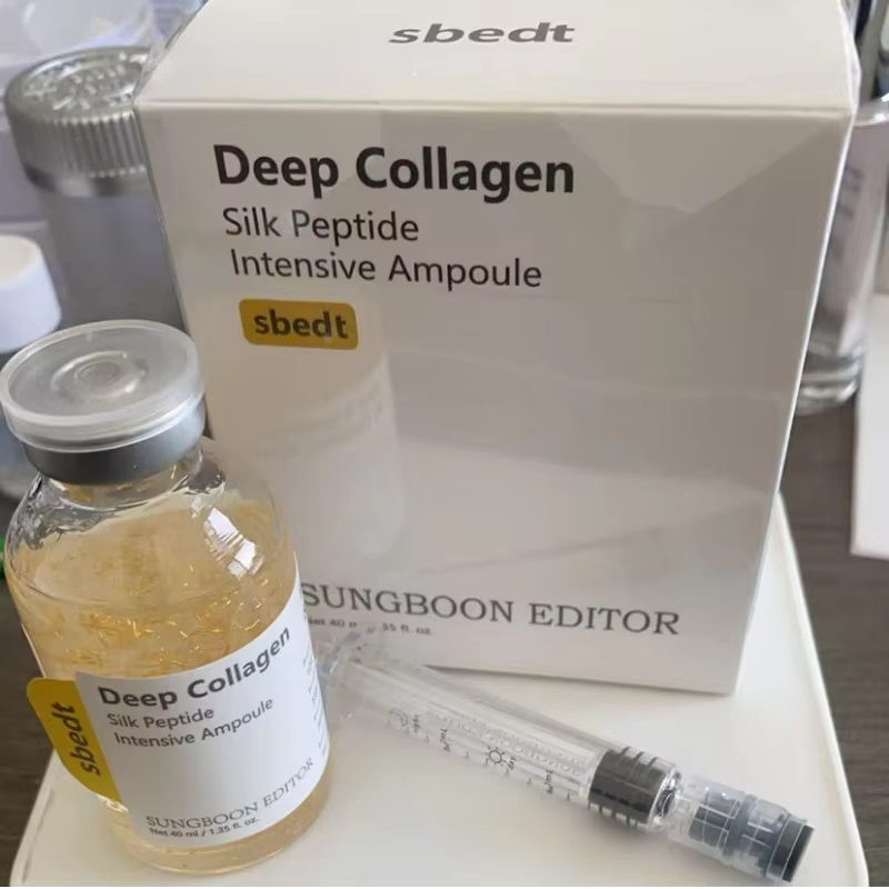 Sérum Ampoule au Collagène de Soie et Peptides