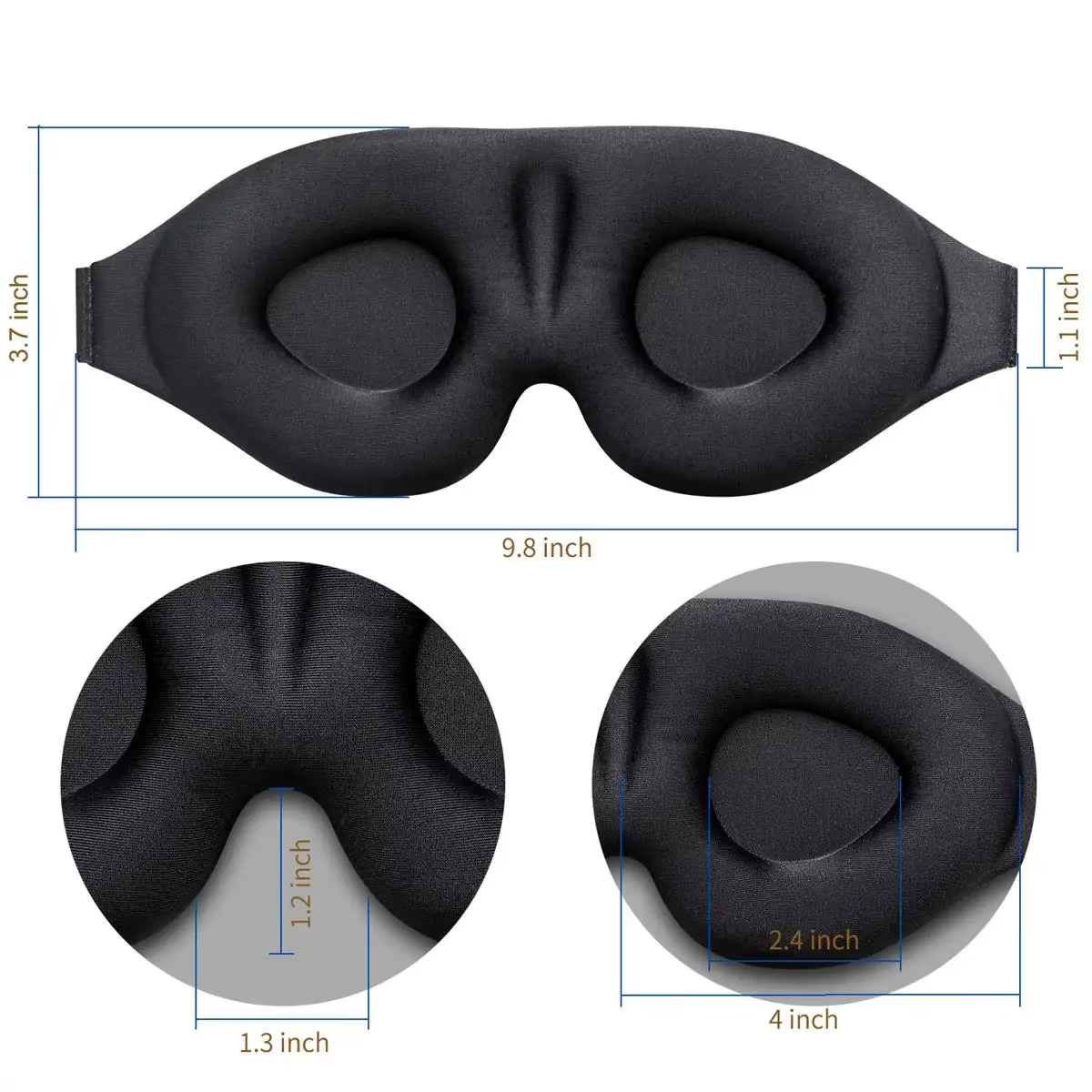 Masque pour les yeux pour dormir