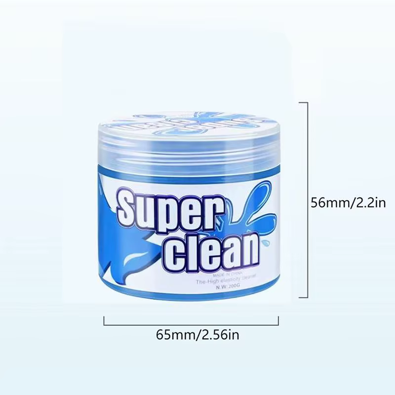 Gel nettoyant pour voiture, slime de nettoyage pour detailing, nettoyant pour l'intérieur de la voiture