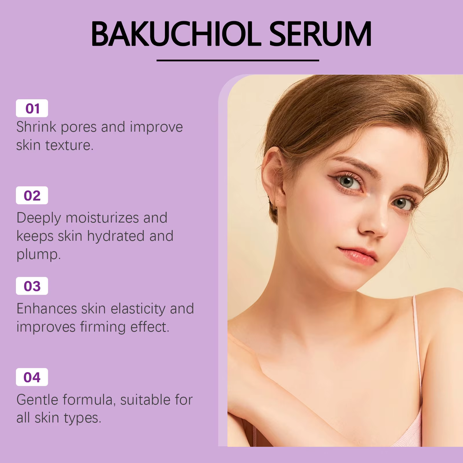 Sérum raffermissant pour les pores