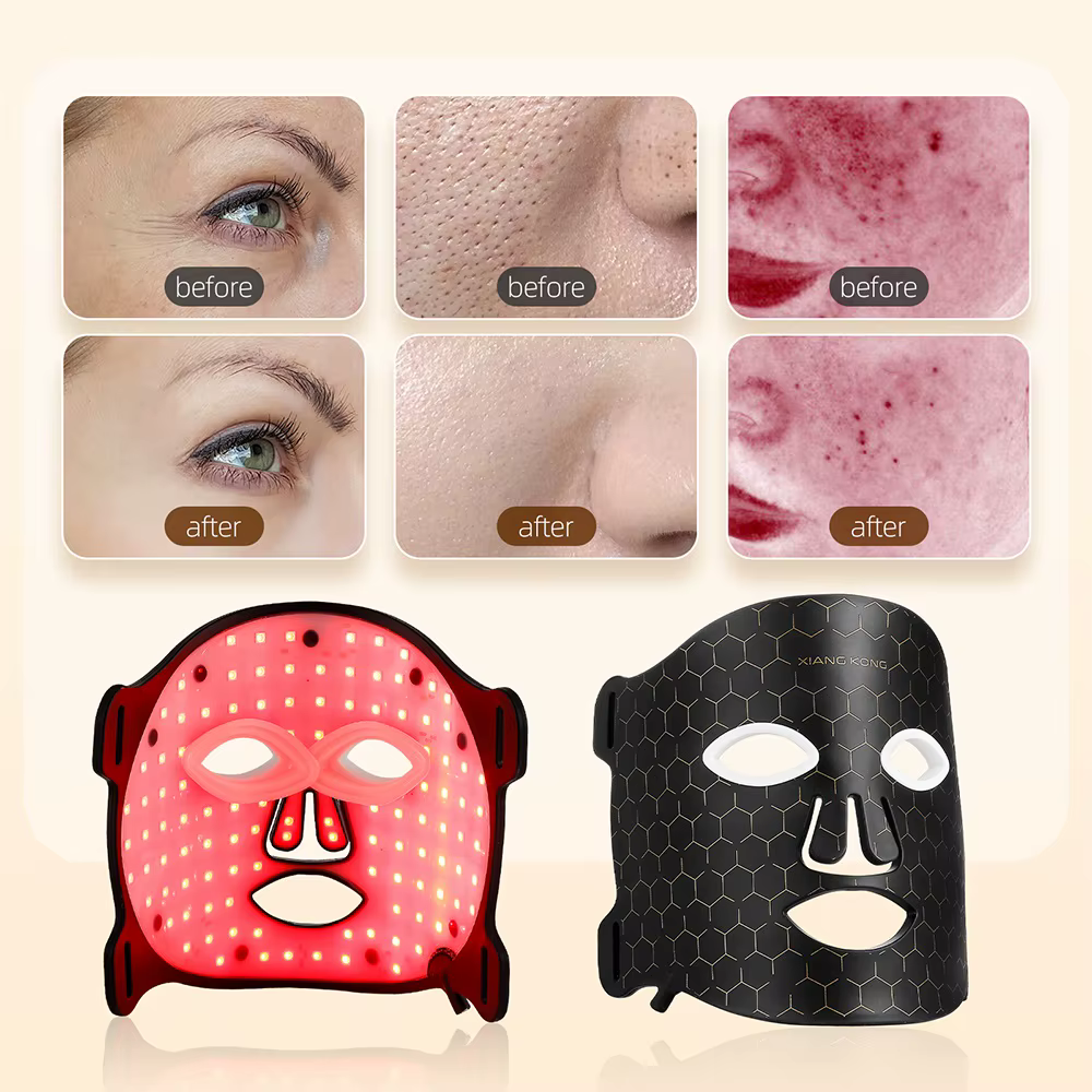Masque Facial LED en Silicone