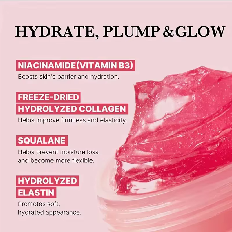 Crème Visage Gelée au Collagène 100g – Soin SPA Nourrissant Hydratant – Resserre les Pores
