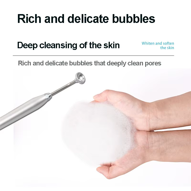 Solution magique d'oxygène actif d'eau de bulle de nettoyage de Rose pour la Machine automatique Instrument de beauté soins de la peau du visage livraison directe