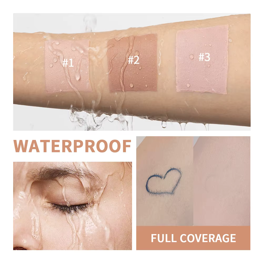 Correcteur éclaircissant hydratant pour les yeux et crème contre le contour