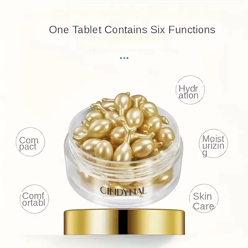 30 capsules d'essence d'acide hyaluronique — Nourrit et hydrate en profondeur