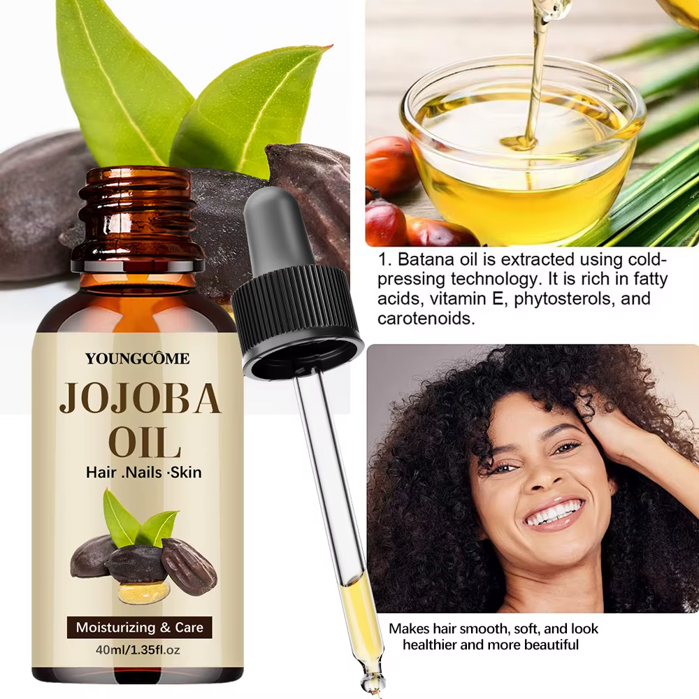 Huile de jojoba naturelle Anti-âge raffermissant peau visage hydratant relaxant