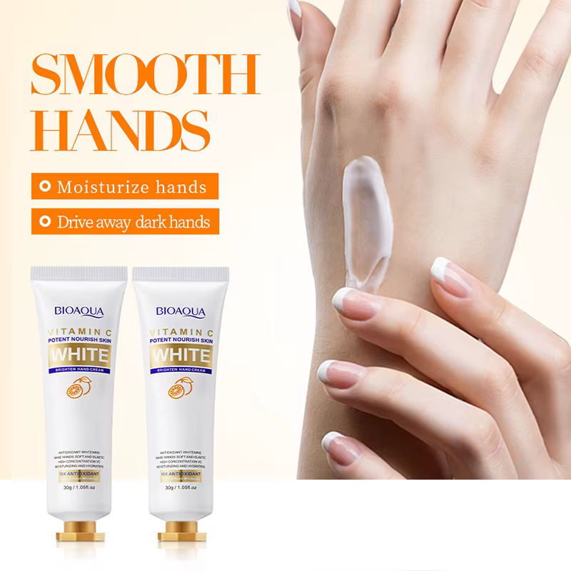 1/2 pièces Crème pour les mains BIOAQUA à la vitamine C