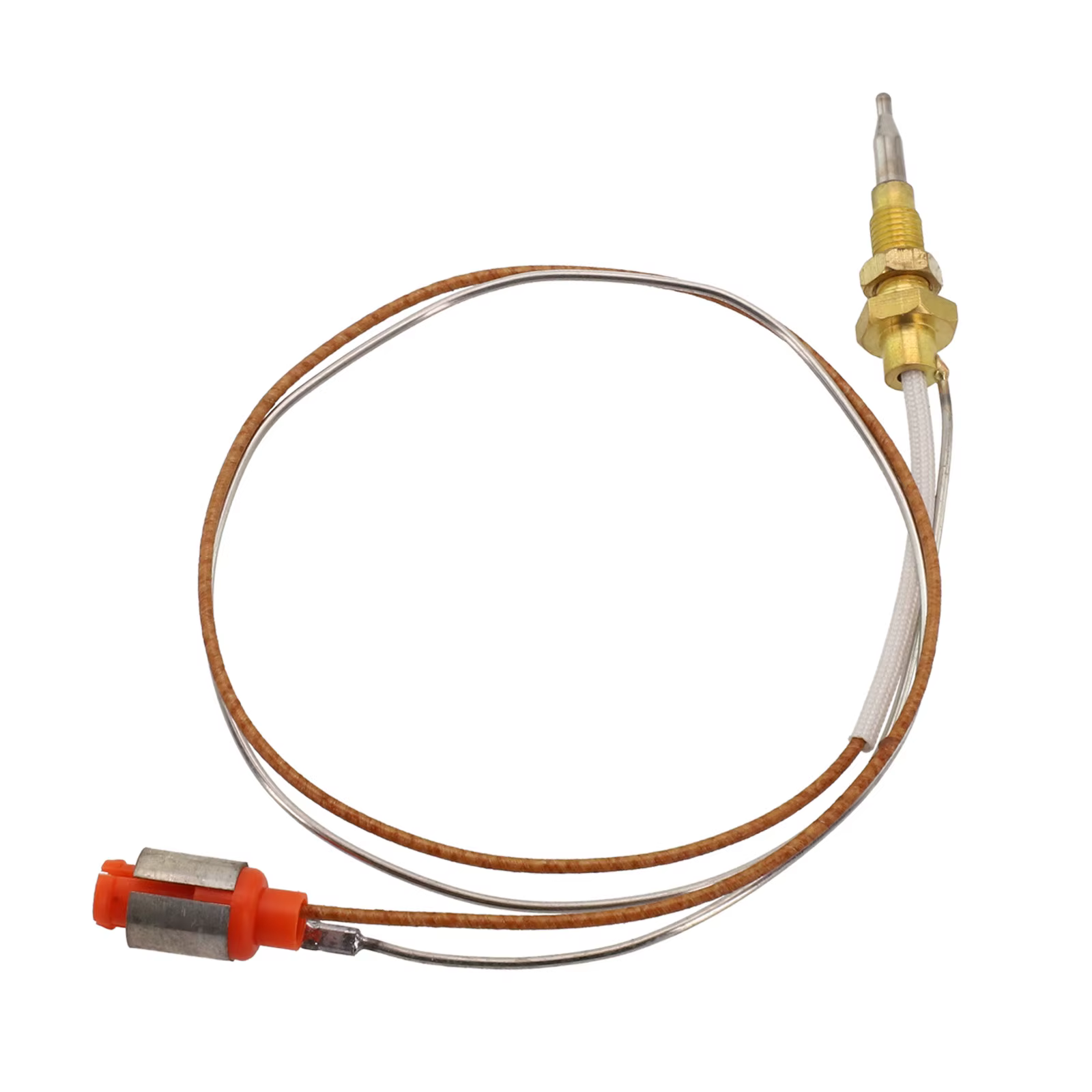 Thermocouple de cuisinière à gaz, fil de cuivre, remplacement des pièces de cheminée, 35mm 40mm 70mm